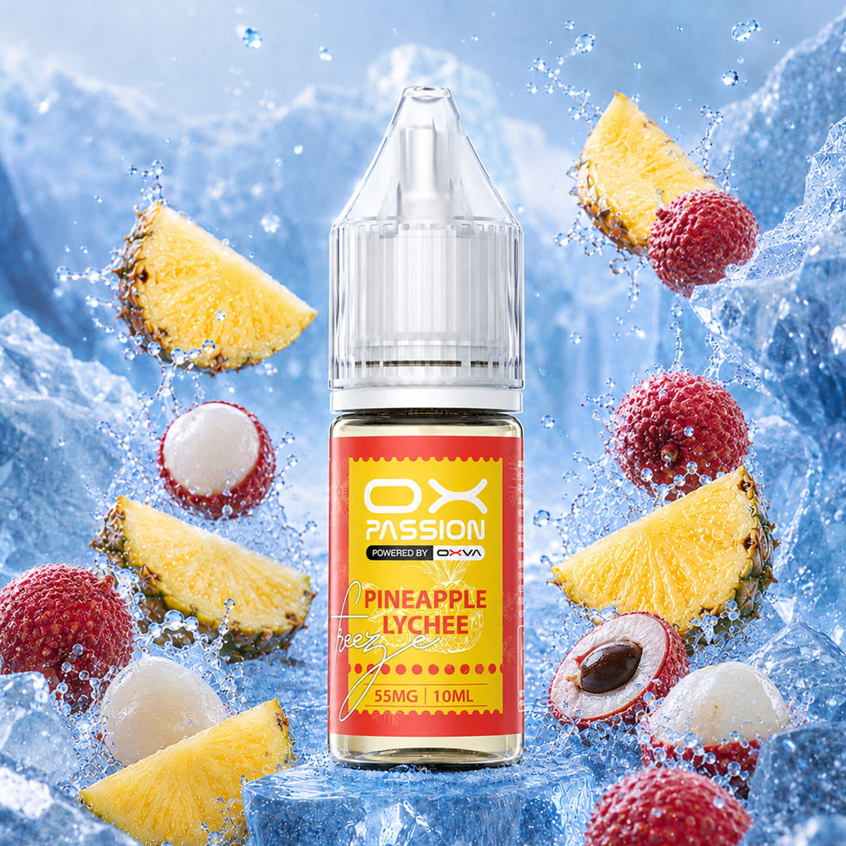 OX Passion Freeze by OXVA – Nicotine Salt E-Liquid 55MG (10ML)