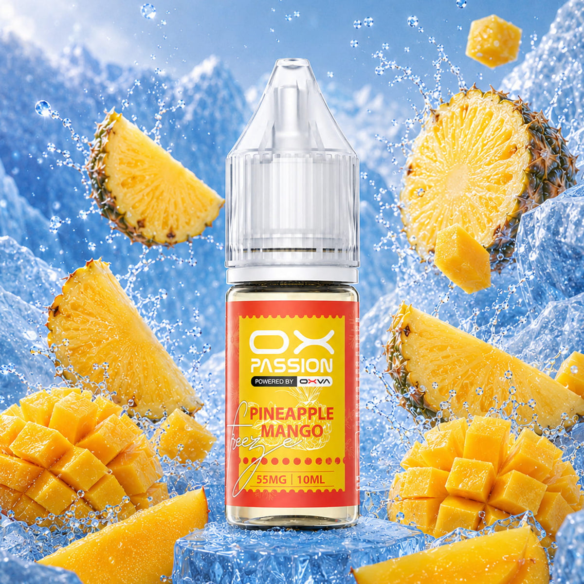 OX Passion Freeze by OXVA – Nicotine Salt E-Liquid 55MG (10ML)