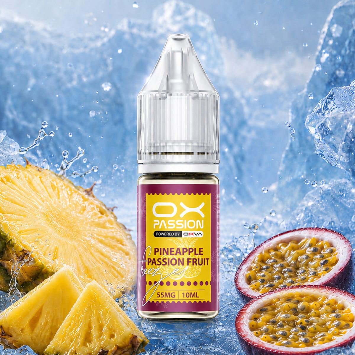 OX Passion Freeze by OXVA – Nicotine Salt E-Liquid 55MG (10ML)