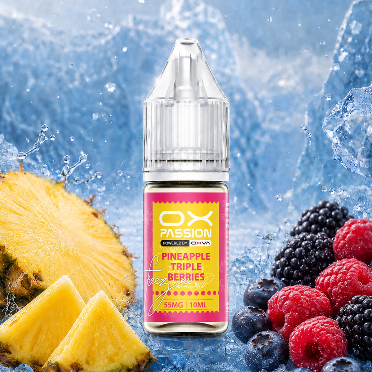 OX Passion Freeze by OXVA – Nicotine Salt E-Liquid 55MG (10ML)