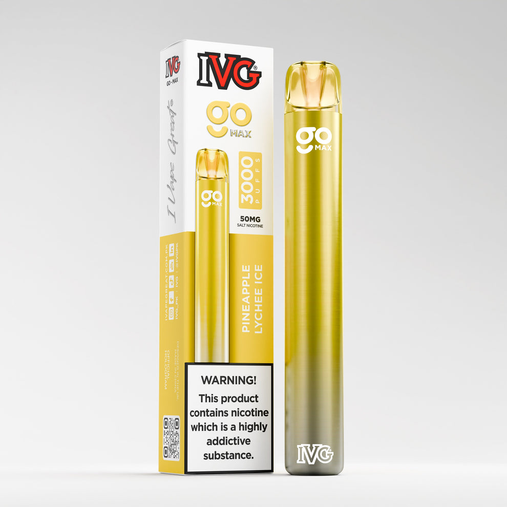 IVG Go Max 3000 Puffs Disposable Vape - Pineapple Lychee Ice