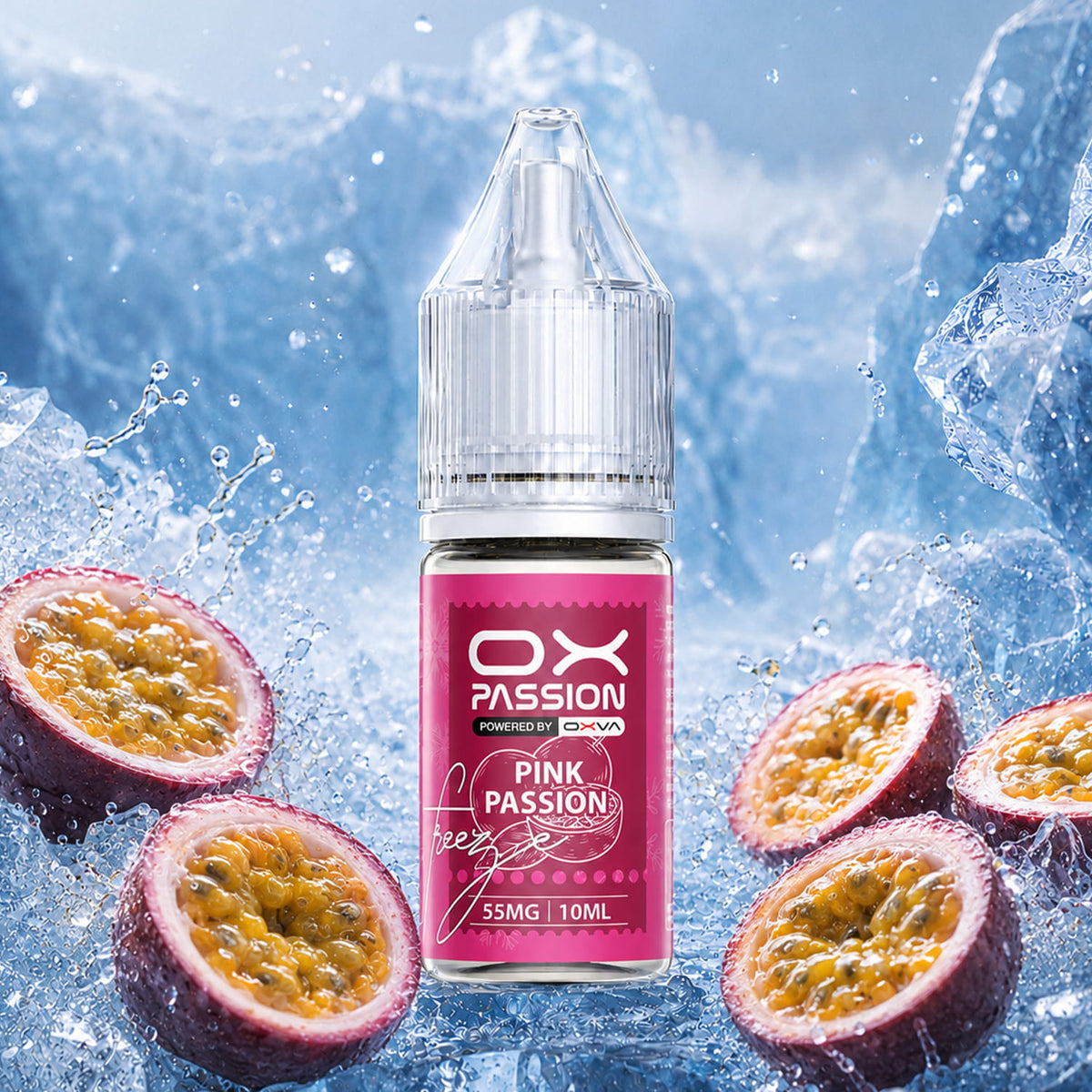 OX Passion Freeze by OXVA – Nicotine Salt E-Liquid 55MG (10ML)