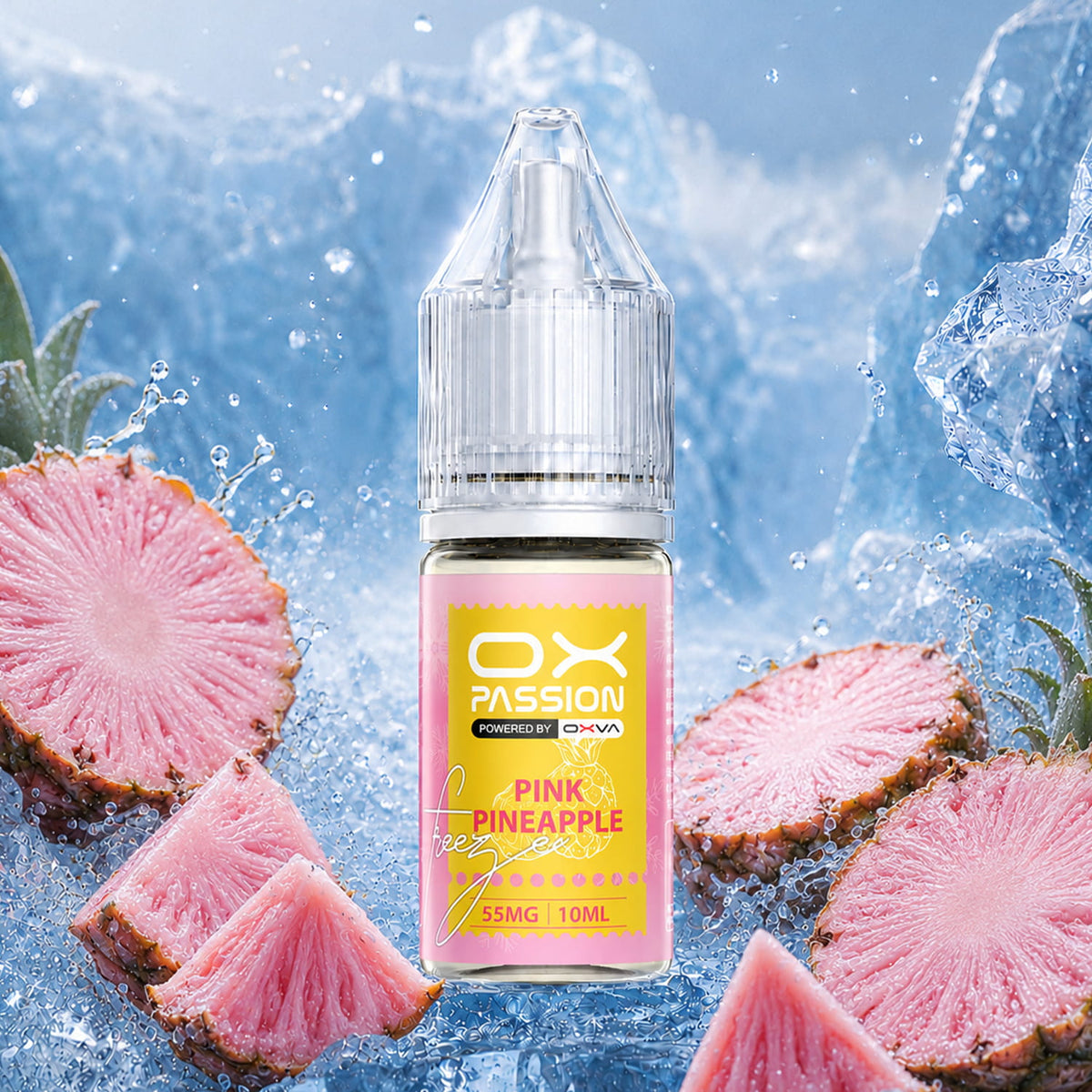 OX Passion Freeze by OXVA – Nicotine Salt E-Liquid 55MG (10ML)