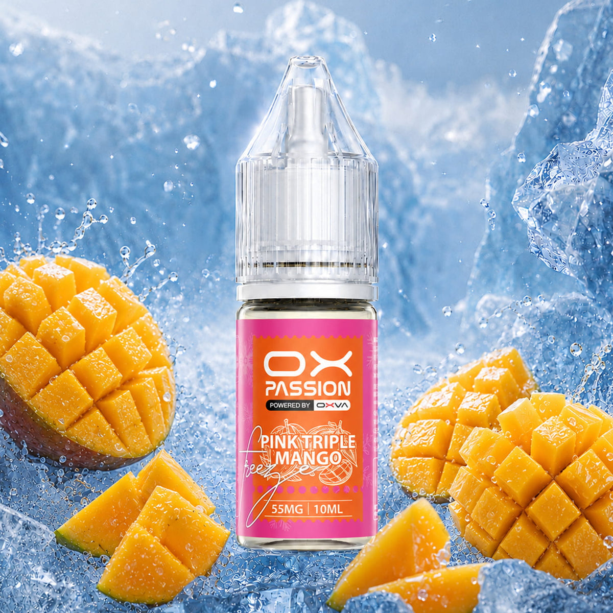 OX Passion Freeze by OXVA – Nicotine Salt E-Liquid 55MG (10ML)