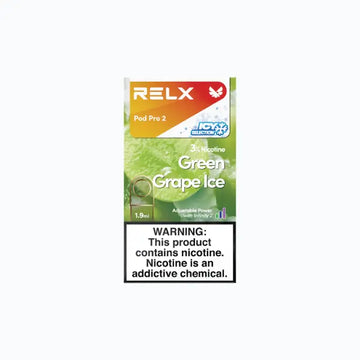 RELX (GREEN GRAPE ICE)POD DISPOSABLE