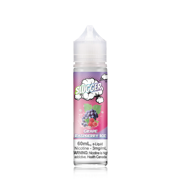 Slugger Grape Raspberry Ice Freebase E-Liquid 60ml Pakistan