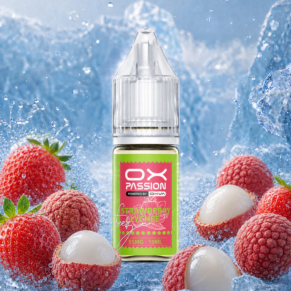 OX Passion Freeze by OXVA – Nicotine Salt E-Liquid 55MG (10ML)