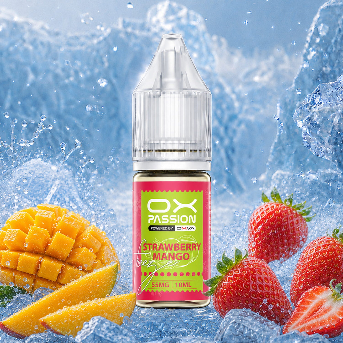 OX Passion Freeze by OXVA – Nicotine Salt E-Liquid 55MG (10ML)