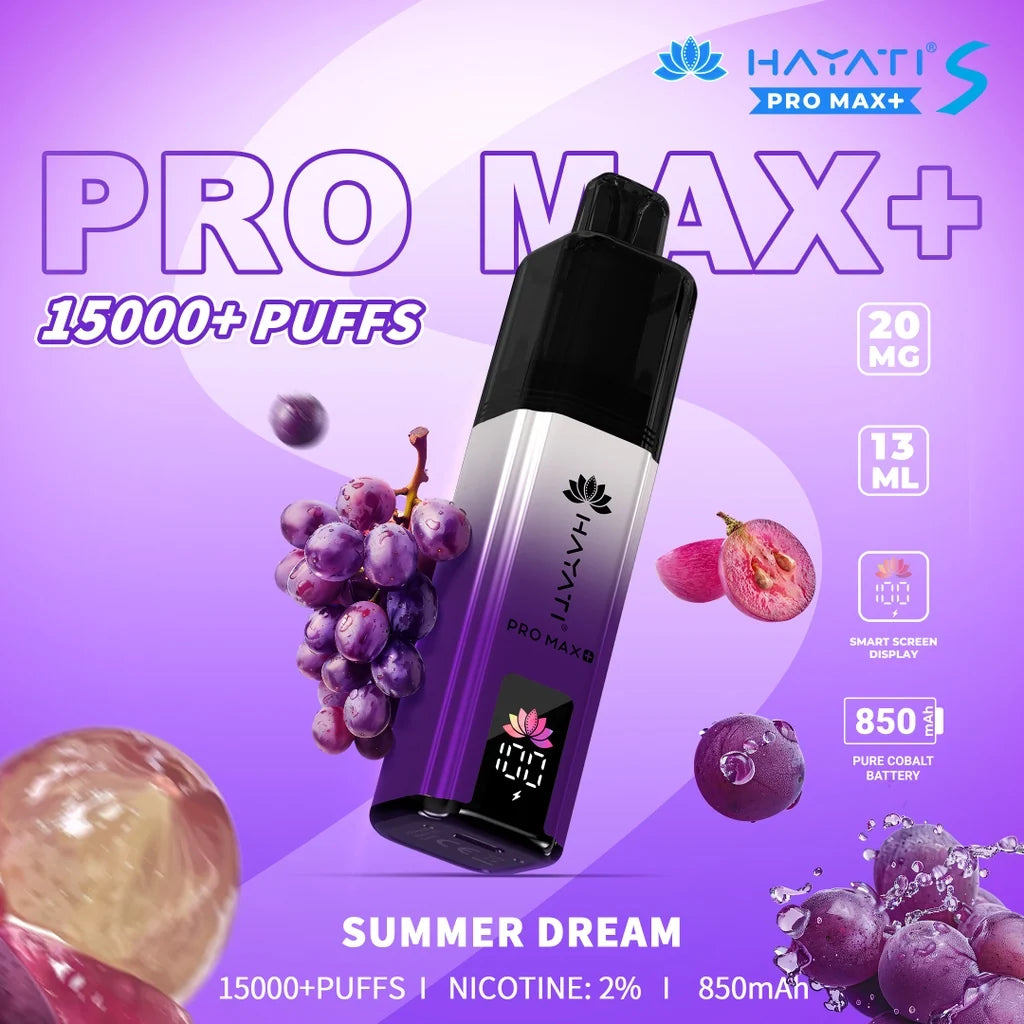 HAYATI Pro Max+ 15000 Puffs Disposable Vape