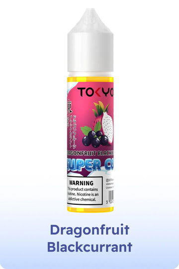 TOKYO SUPERCOOL DRAGONFRUIT BLACKCURRANT 3MG 60ML