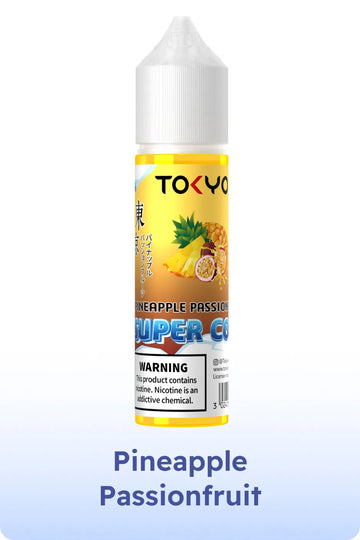 TOKYO SUPERCOOL PINEAPPLE PASSIONFRUIT 3MG 60ML