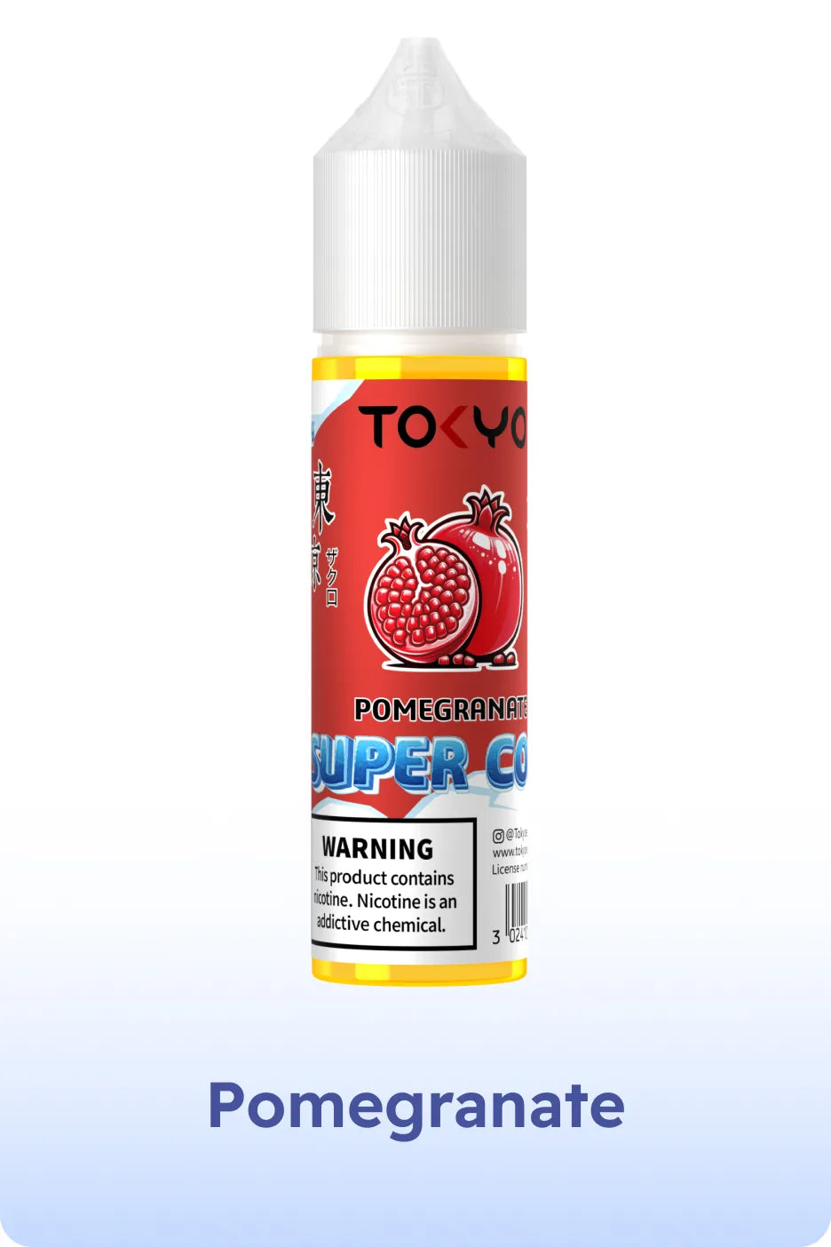 TOKYO SUPERCOOL POMEGRANATE 3MG 60ML