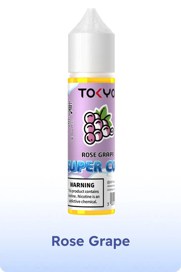 TOKYO SUPERCOOL ROSE GRAPE 60MG 30ML