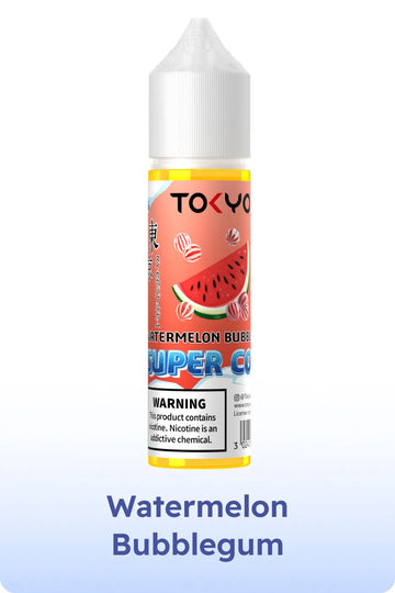 TOKYO SUPERCOOL WATERMELON BUBBLEGUM 60MG 30ML
