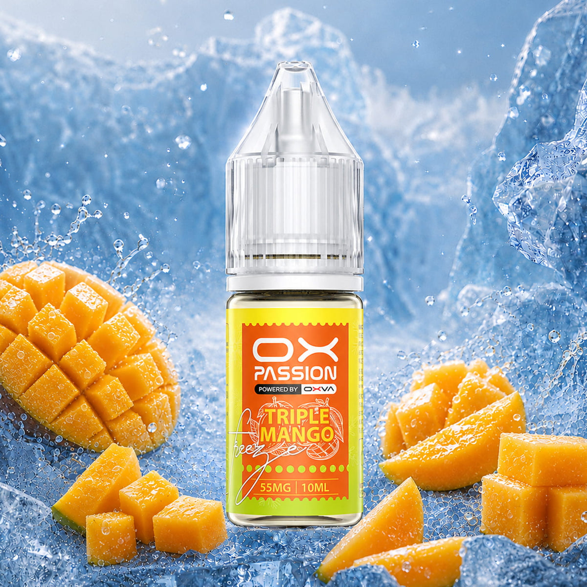 OX Passion Freeze by OXVA – Nicotine Salt E-Liquid 55MG (10ML)