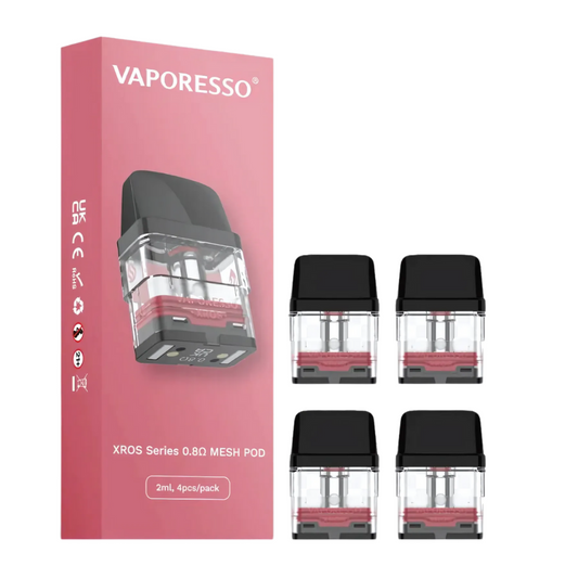 VAPORESSO XROS 0.6Ω 2ML MESH POD CARTRIDGE