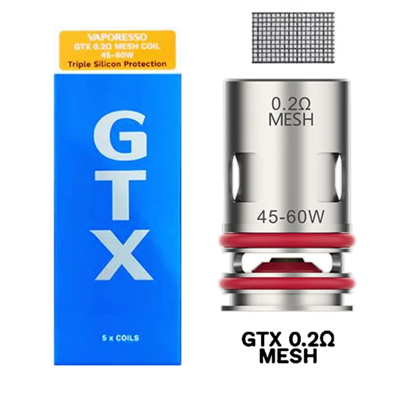 VAPORESSO GTX 0.2Ω MESH COIL (45-60W)