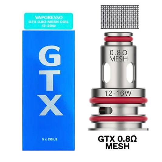 VAPORESSO GTX 0.8Ω MESH COIL(12-16W)