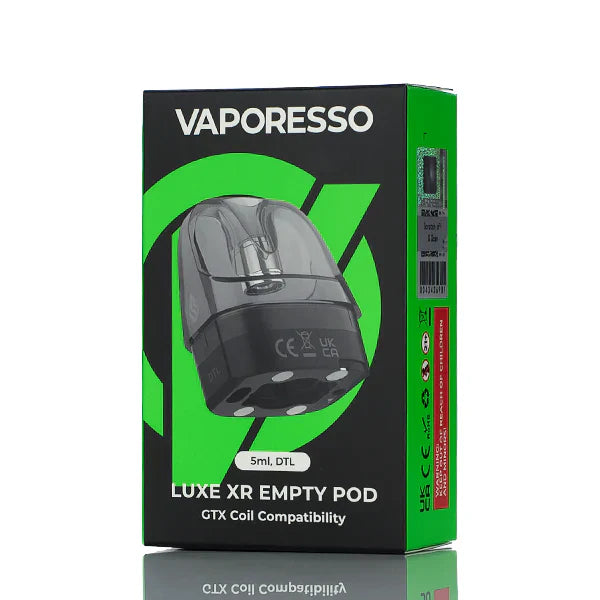 VAPORESSO LUXE XR EMPTY CARTRIDGE 5ML DTL