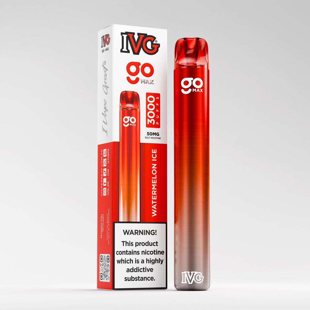 IVG Go Max 3000 Puffs Disposable Vape - Watermelon Ice