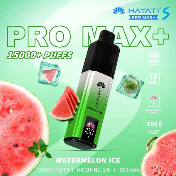 HAYATI Pro Max+ 15000 Puffs Disposable Vape