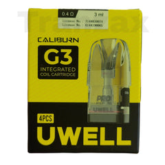 UWELL CALIBURN G3 INTEGRATED COIL CARTRIDGE 0.4 OHM 2ML