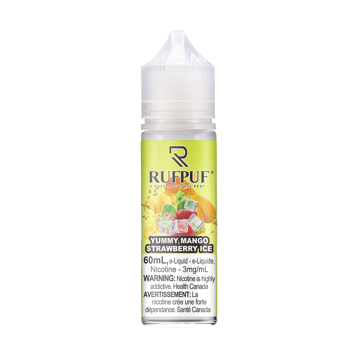 RUFPUF YUMMY MANGO STRAWBERRY ICE 60ML