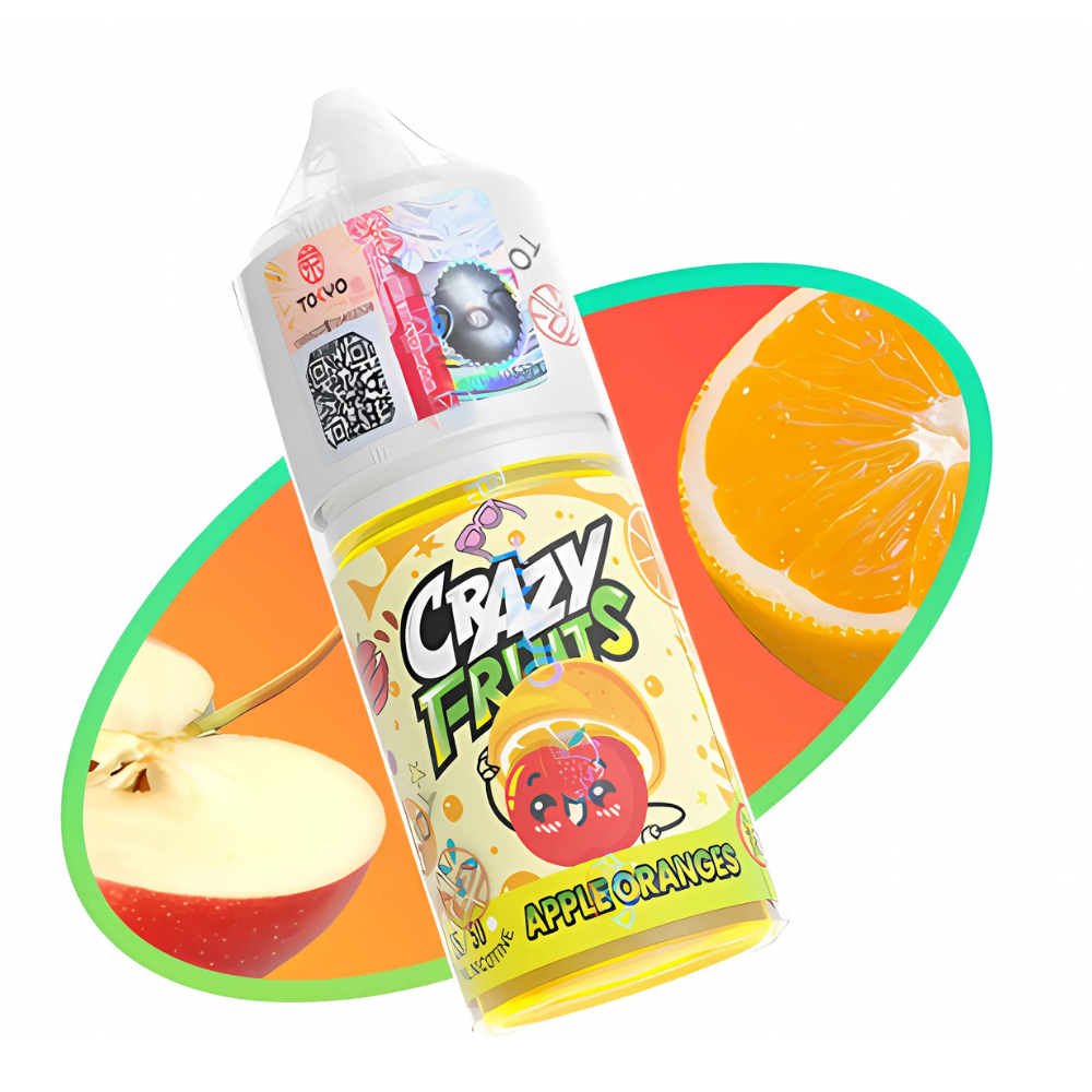 Tokyo Crazy Fruits Apple Oranges 30ml E-Liquid Pakistan