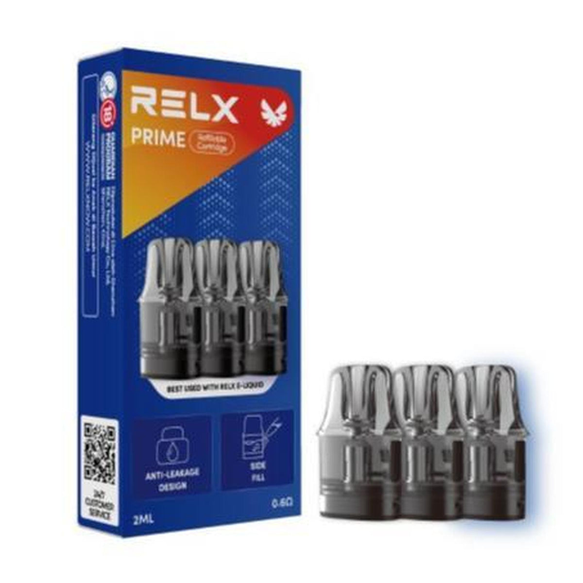 RELX PRIME REFILLABLE CARTRIDGE 0.6 Ω 2ML