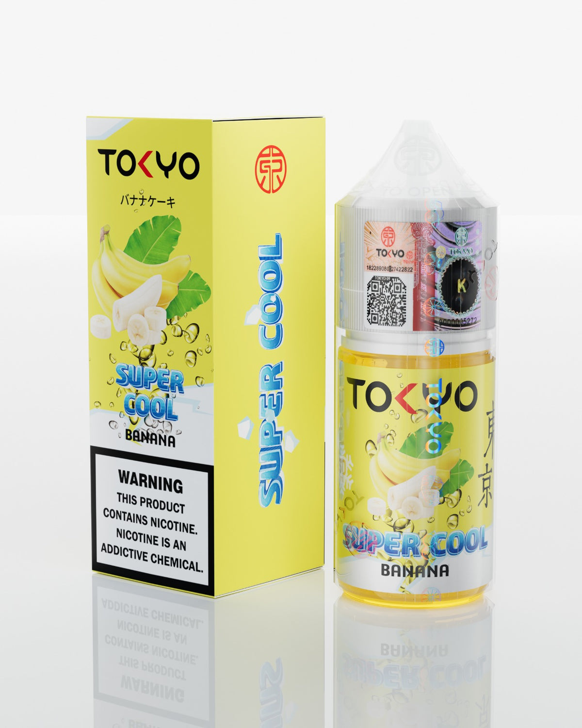 Tokyo Super Cool Banana Salt Nic 30ml Pakistan