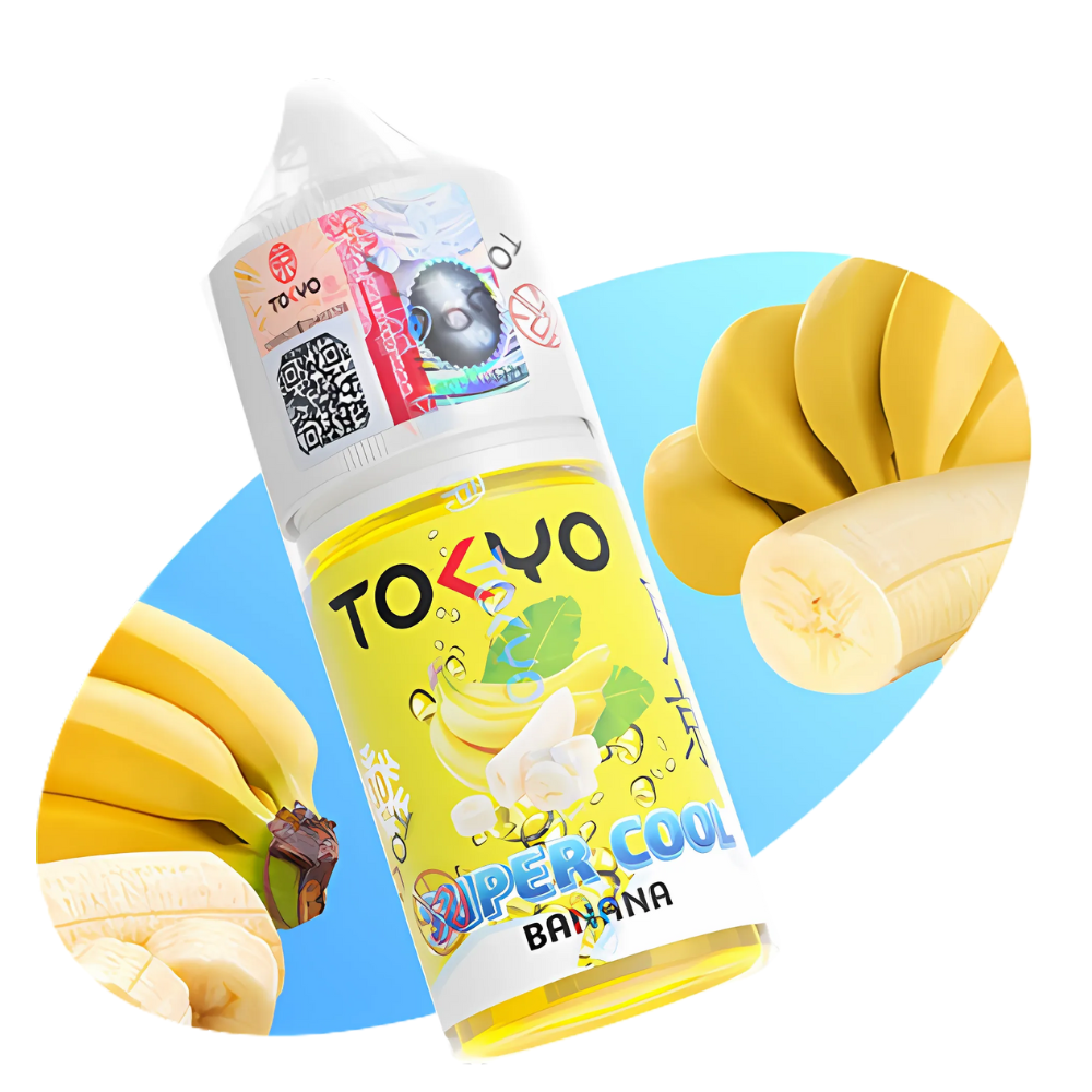 Tokyo Super Cool Banana 30ml E-Liquid Pakistan
