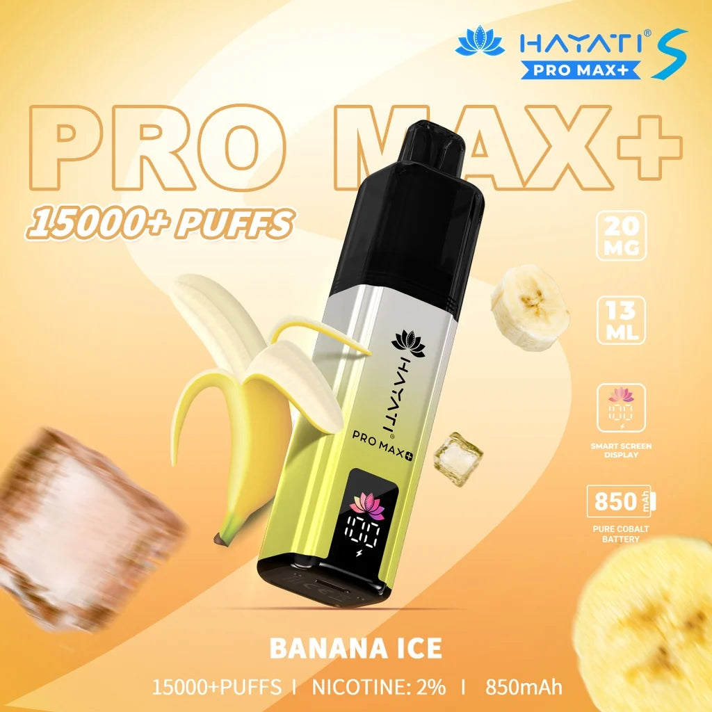 HAYATI Pro Max+ 15000 Puffs Disposable Vape