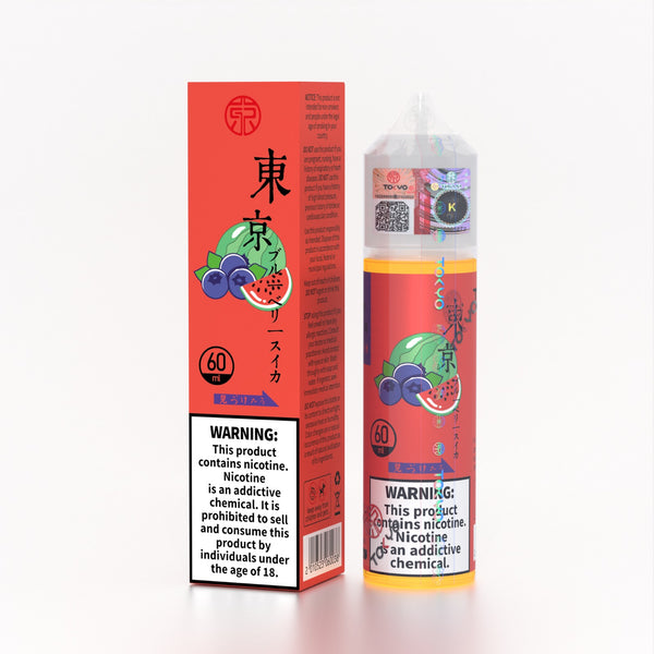 Tokyo Classic Blueberry Watermelon 60ml Freebase Pakistan