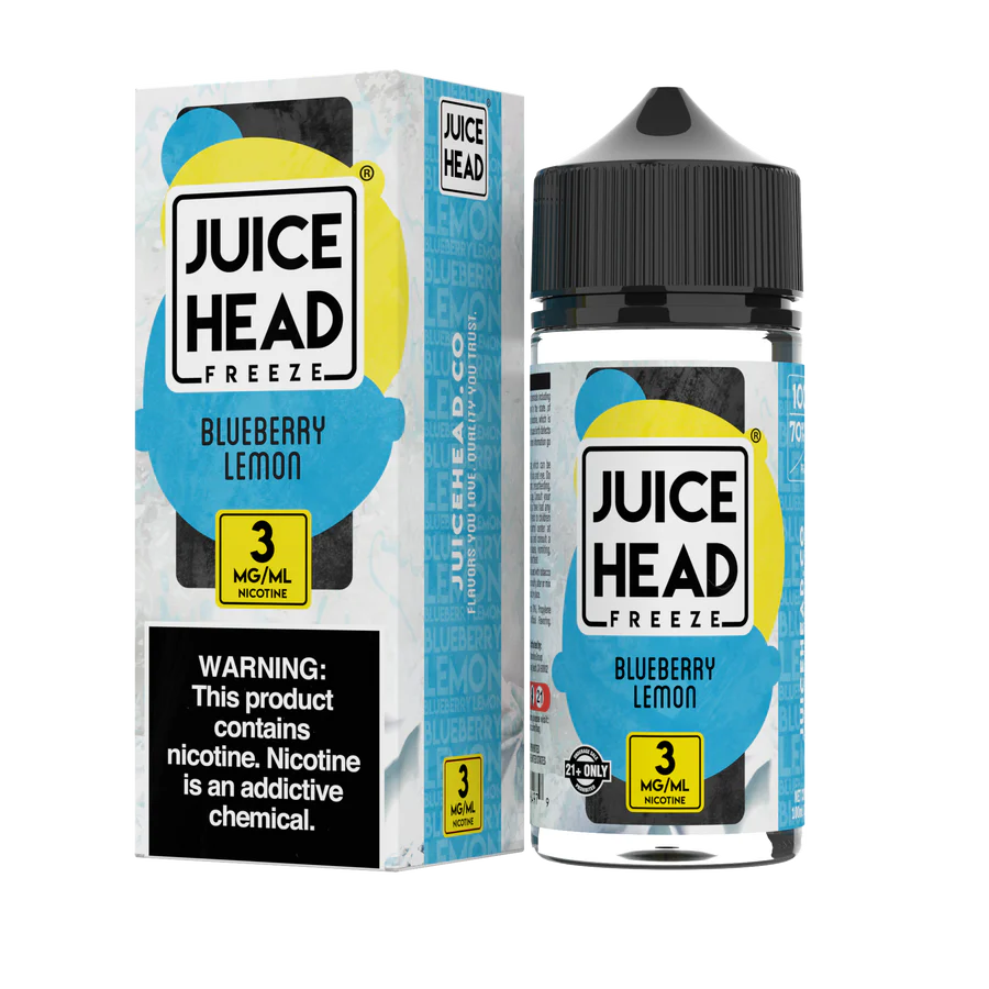 JUICE HEAD EXTRA FREEZE BLUEBERRY LEMON 100ML