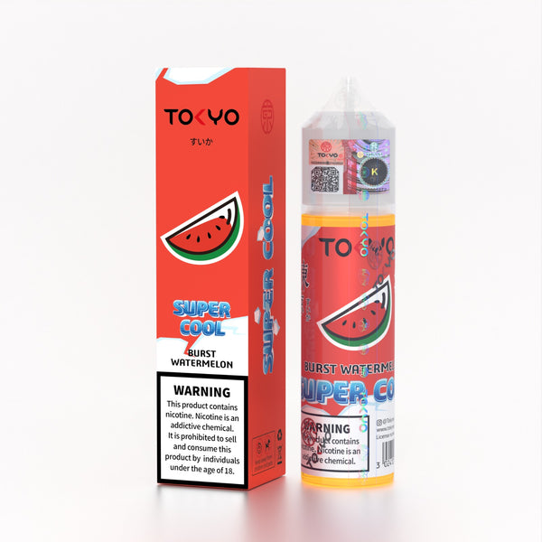Tokyo Supercool Burst Watermelon 60ml Freebase Pakistan
