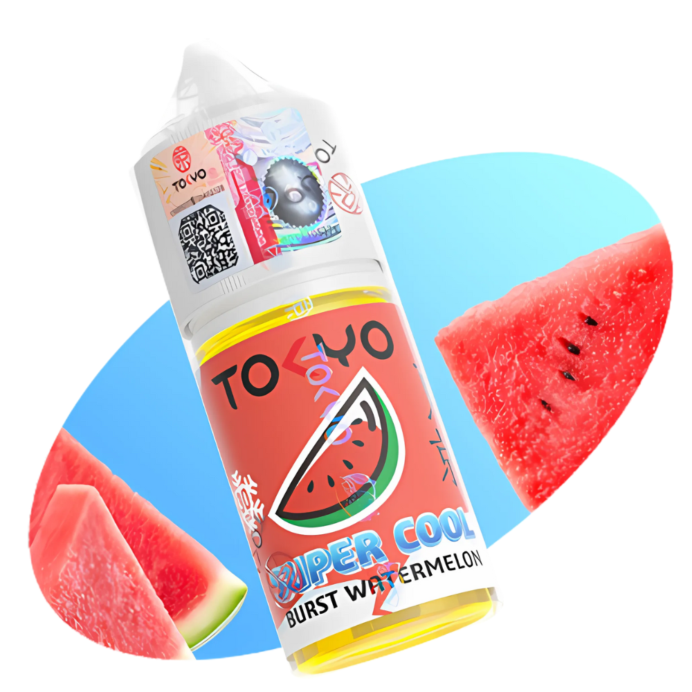 Tokyo Supercool Burst Watermelon 30ml E-Liquid Pakistan