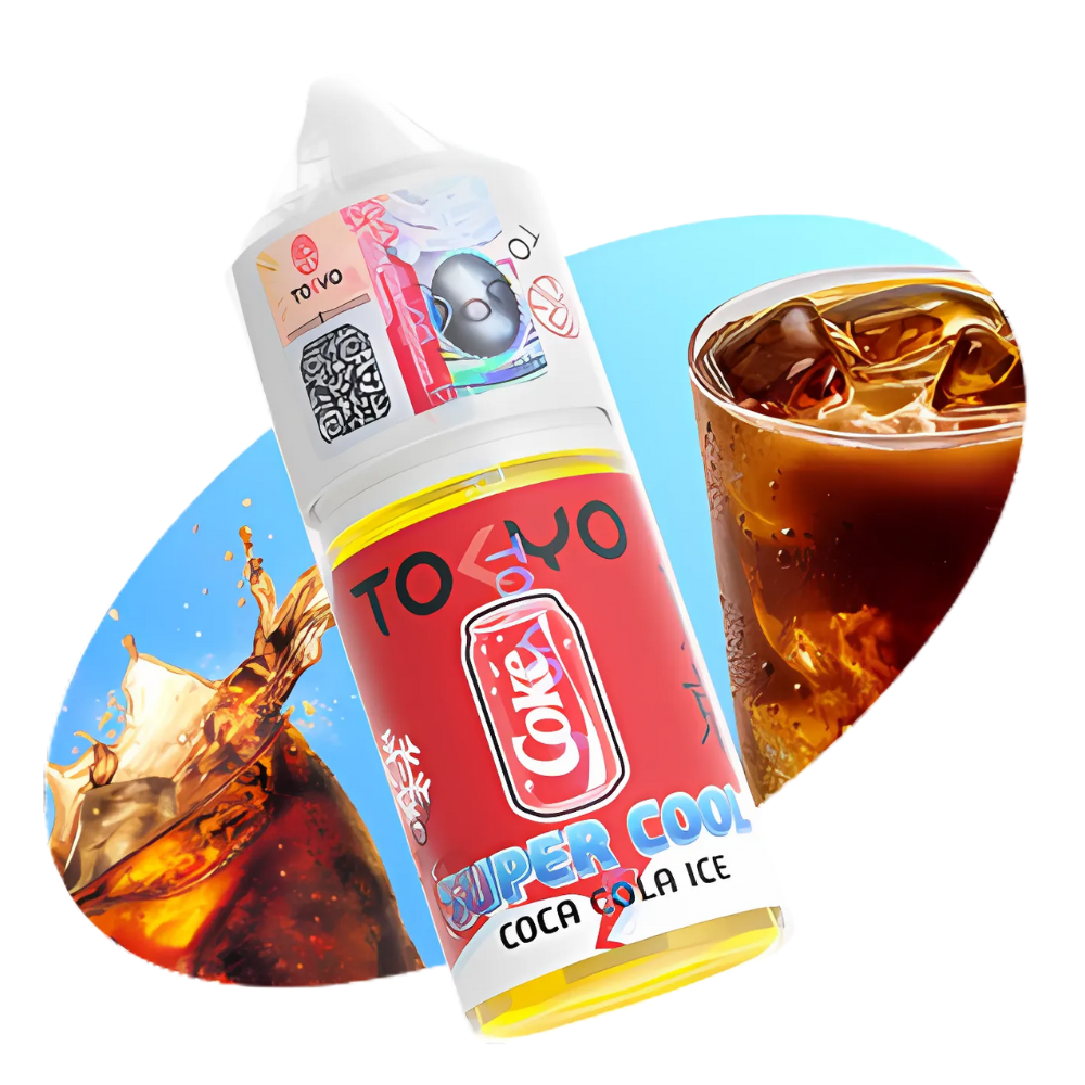 Tokyo Super Cool Coca Cola 30ml E-Liquid Pakistan