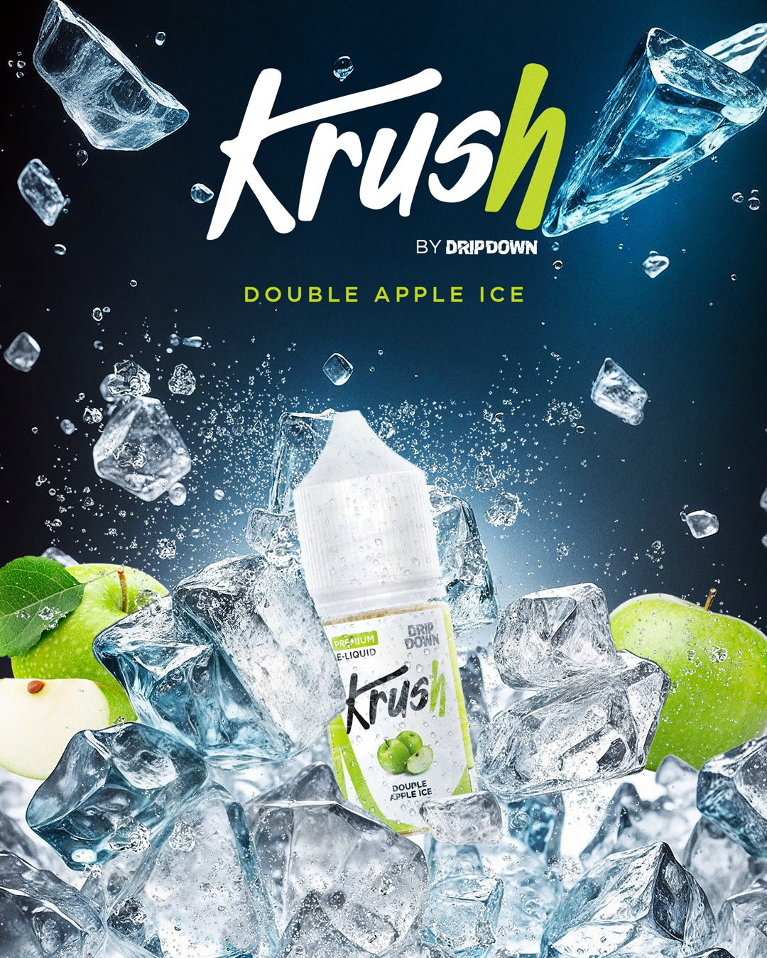 DRIPDOWN KRUSH DOUBLE APPLE ICE 30ML