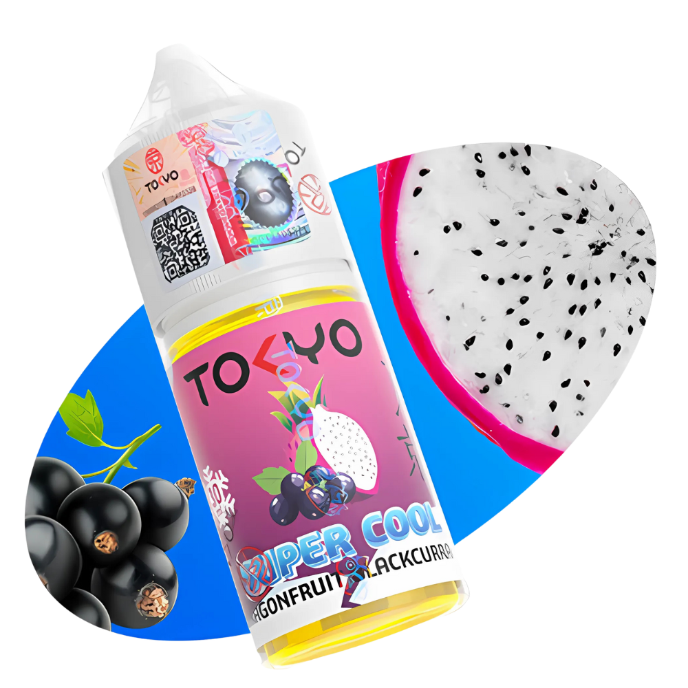 TOKYO SUPERCOOL DRAGONFRUIT BLACKCURRANT 30ML