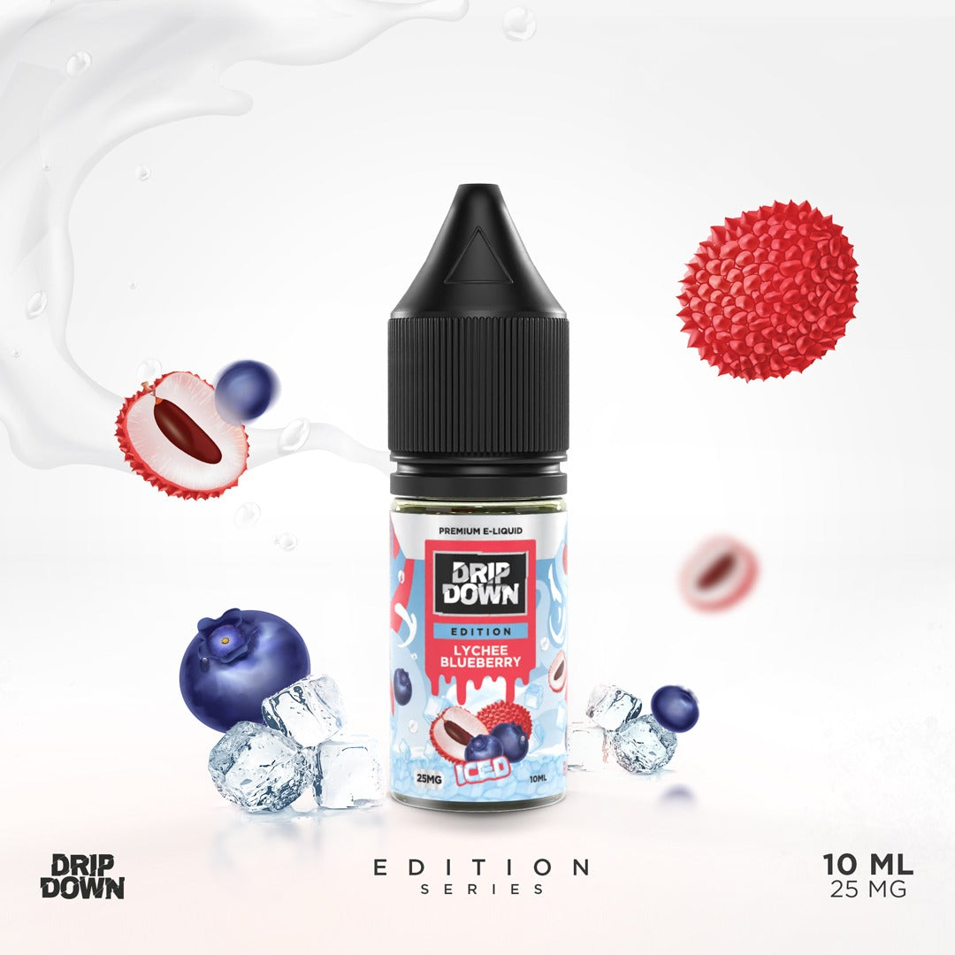 DRIPDOWN EDITION LYCHEE BLUEBERRY ICE 10ML