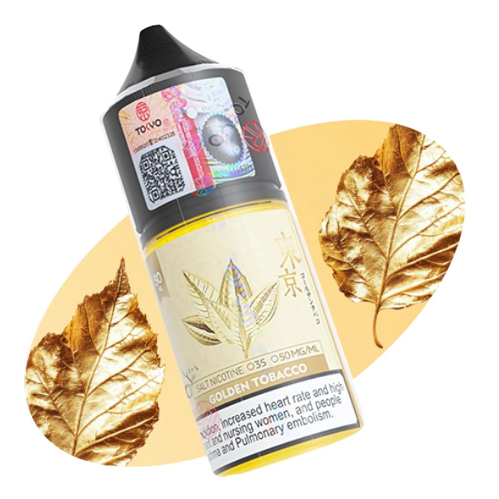 Tokyo Tobacco Golden Tobacco 30ml E-Liquid Pakistan