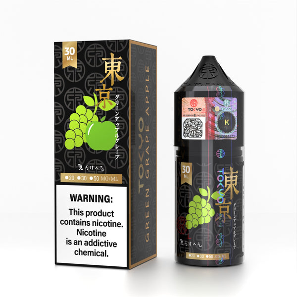 Tokyo Golden Green Grape Apple Salt Nic 30ml Pakistan