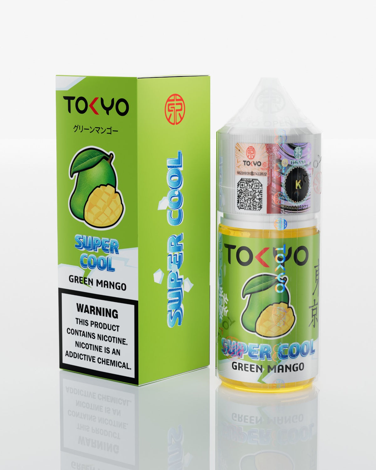 Tokyo Super Cool Green Mango Salt Nic 30ml Pakistan