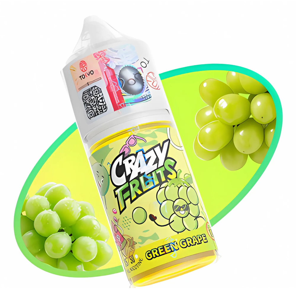 Tokyo Crazy Fruits Green Grape 30ml E-Liquid Pakistan