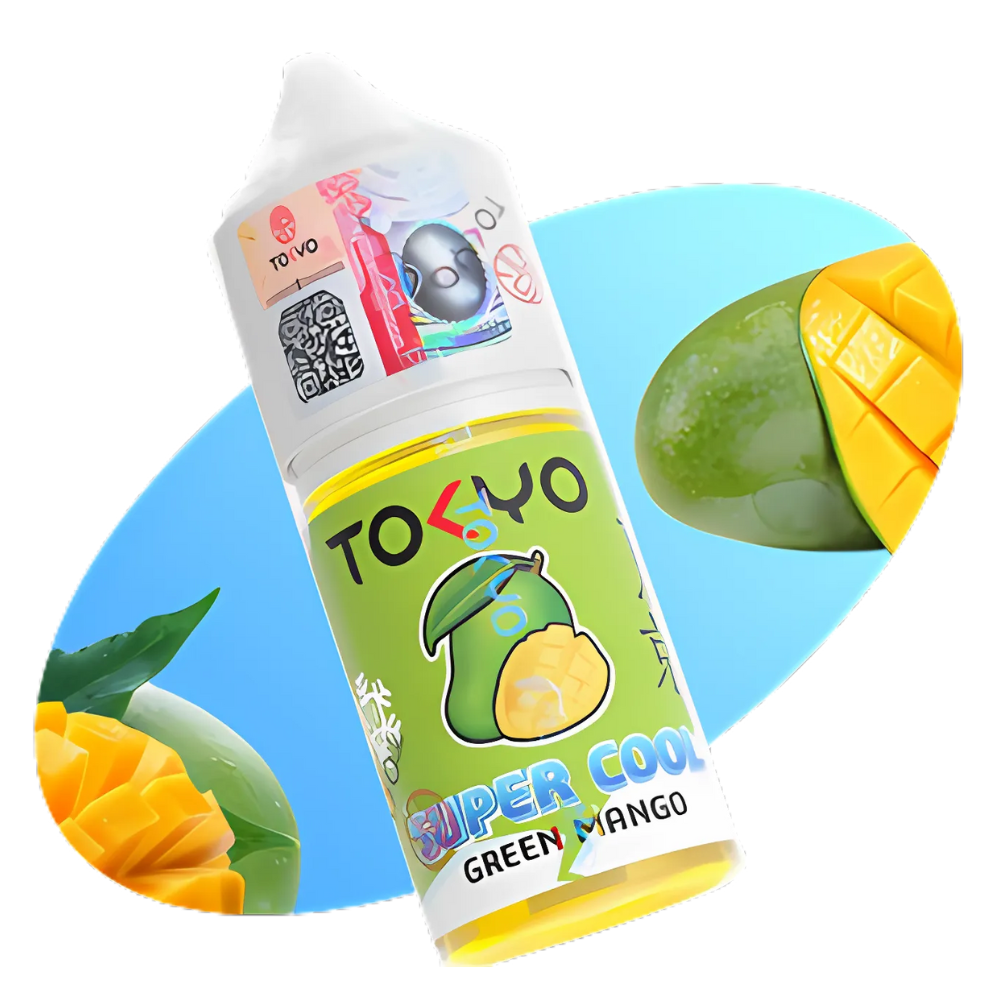Tokyo Super Cool Green Mango 30ml E-Liquid Pakistan