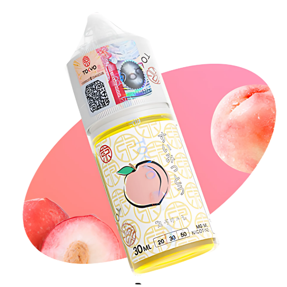 Tokyo Classic Iced Peach 30ml E-Liquid Pakistan