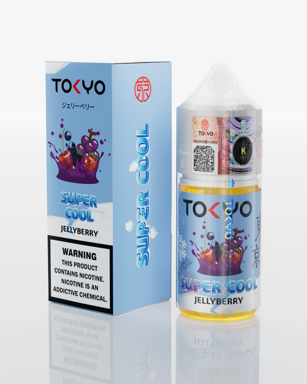 Tokyo Super Cool Jelly Berry Salt Nic 30ml Pakistan