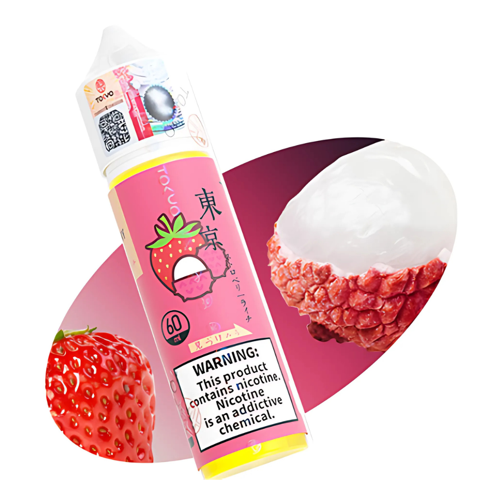 Tokyo Classic Strawberry Lychee 60ml E-Liquid Pakistan