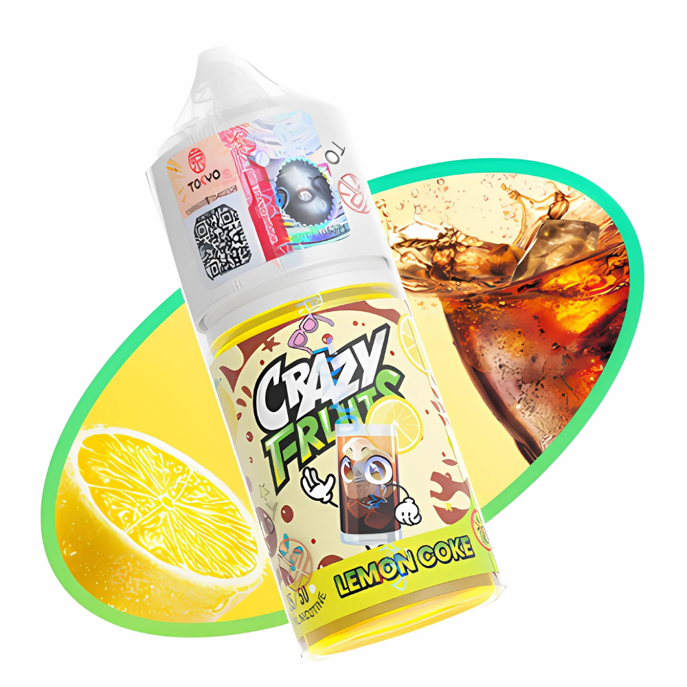 Tokyo Crazy Fruits Lemon Coke 30ml E-Liquid Pakistan