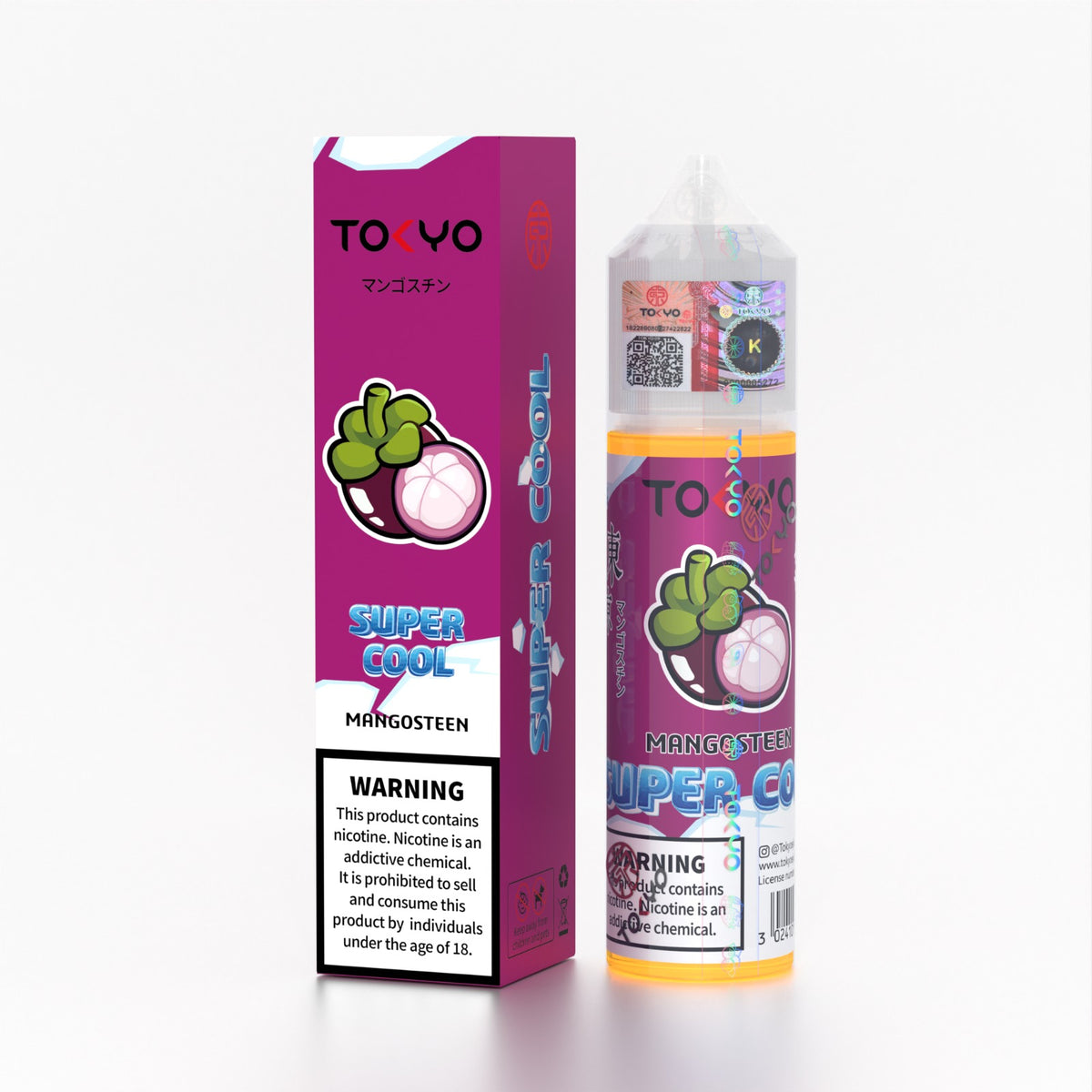 Tokyo Supercool Mangosteen 60ml Freebase Pakistan
